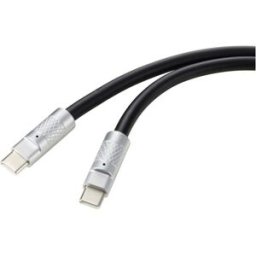 Renkforce Câble USB-C USB 2.0 USB-C® mâle, USB-C® mâle 1.00 m noir RF-6056872