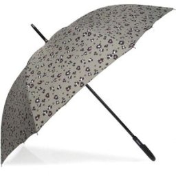 Isotoner - Parapluie Canne Auto Léopard Kaki léopard kaki ST Femme