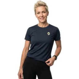 Scott T-shirt à Manches Courtes Backprint Dark Blue M Femme