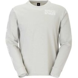 Scott T-shirt à Manches Longues Graphic Spray Grey L Homme