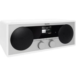 TechniSat DIGITRADIO 451 CD IR Radio de table Internet Internet, DAB+, FM AUX, Bluetooth, USB, WiFi, radio internet avec télécommande, Spotify blanc