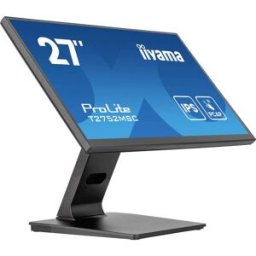 IIYAMA ProLite T2752MSC-B1AG Moniteur tactile CEE: E (A - G) 68.6 cm (27 pouces) 1920 x 1080 pixels 16:9 5 ms HDMI™, DisplayPort, Audio-Line-out, USB IPS LCD