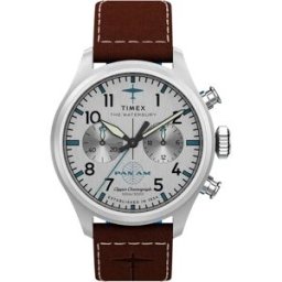 Timex Montre Waterbury 41mm 10atm Quartz/analogical Brown / Silver / Mineral One Size Homme