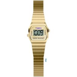 Timex Montre Pour Femme T80 Dimepiece 20mm 3atm Quartz/digital Gold / Mineral One Size Femme