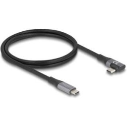 Delock Câble USB-C USB-C® mâle, USB-C® mâle 1.00 m noir 81131