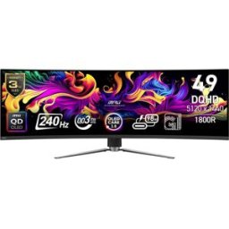 Moniteur gaming MSI MPG 491CQPXDE CEE G (A - G) 124.5 cm 49 pouces 5120 x 1440 pixels 32:9 0.03 ms DisplayPort, HDMI™ OLED