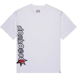 Dc Shoes T-shirt à Manches Courtes Shock Side White 2XL Homme