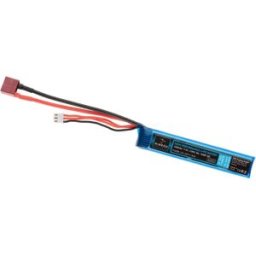 Nimrod Batterie Lipo 7.4v 1300mah 25c Buffer Tube Type T-plug Black One Size unisex