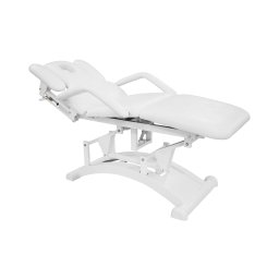 Table de massage électrique - 3 moteurs - 300 W - 197 x 70 x 63 - 81 cm - 200 kg - Blanc
