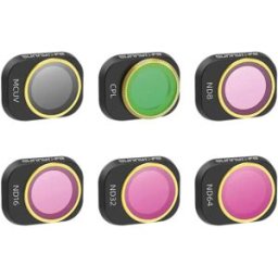 Sunnylife 6 Filtres D´objectif Mcuvcplnd8/16/32/64 Pour Dji Mini 4 Pro Grey One Size unisex