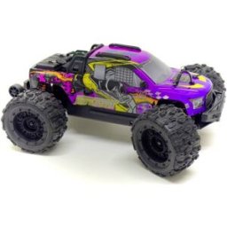 Absima Mini AMT Magic lilas brushless 1:16 Auto RC électrique Monstertruck 4 roues motrices (4WD) prêt à fonctionner (RtR) 2,4 GHz