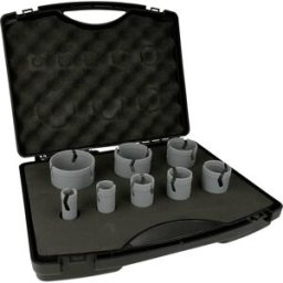 Heller Vakuumgelötetes Lochsägen Set 8 tlg. 324991 Foret diamanté 20 mm, 25 mm, 32 mm, 35 mm, 40 mm, 50 mm, 60 mm, 68 mm 1 set