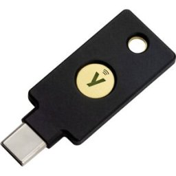 Yubico Clé USB gestionnaire de mots de passe YubiKey 5C NFC noir/or 5060408462331