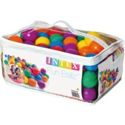 INTEX Fun Ballz Set 100 balles 6,5 cm, 49602