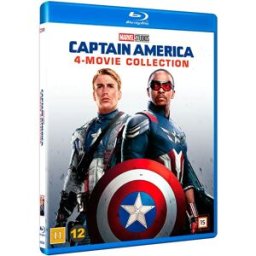 Dvd Blu-ray Captain America 4 Movie Collection Multicolor One Size unisex
