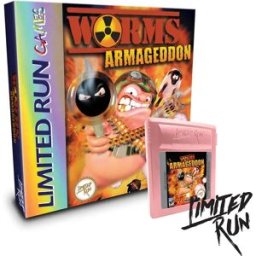 Limited Run Jeu De Console Rétro Worms Armageddon Multicolor Europe PAL unisex