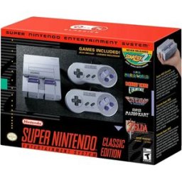 Nintendo Console Rétro Super Nes Classic Edition Grey Europe PAL unisex