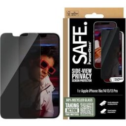 Panzerglass Protection D´écran Sûre à Ajustement Ultra-large Pour Apple Iphone 16e/14/13/13 Pro Transparent One Size unisex
