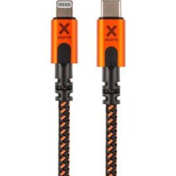 Xtorm Câble Usb-c Vers Lightning Xtreme 1.5 M Orange / Black One Size unisex