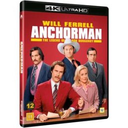Dvd Dvd Anchorman: The Legend Of Ron Burgundy Multicolor One Size unisex