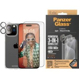 Panzerglass Film Protecteur D´écran Glass/hardcase Iphone 15 Pro Max Case And Transparent One Size unisex