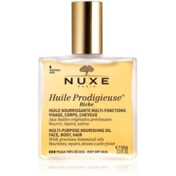 Nuxe Huile Prodigieuse Riche huile sèche multifonctionnelle pour peaux très sèches 100 ml