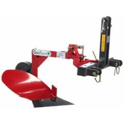 GeoTech DP16 - Charrue mono-soc à aile courte Pour tracteurs avec attelage à trois points
