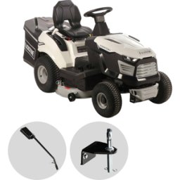 BlackStone FALCON 98-170 RM-H - Tracteur tondeuse avec transmission hydrostatique - Bac de ramassage - Mulching