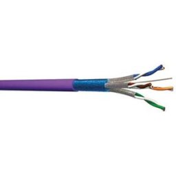 Multimedia Connect Câble Réseau Cat6a Mm6060 Cat6a F/ftp Solid Lszh 500 M Purple / Violet One Size unisex