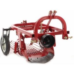 GeoTech Pro PD-50N - Arracheuse de pommes de terre - Convient aux pommes de terre, oignons et ail - Tamis oscillants - Pour tracteurs avec attelage à trois points