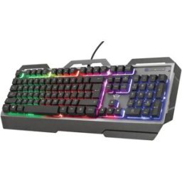 Trust Clavier Gaming Gxt 856 Torac Black QWERTY Spanish unisex