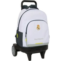 Safta Sac à Dos à Roulettes Real Madrid 25/26 Multicolor One Size unisex