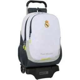 Safta Sac à Dos à Roulettes Real Madrid 25/26 Multicolor One Size unisex