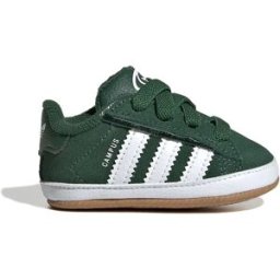 Adidas Originals Baskets Pour Bébé Campus Crib Dark Green / Ftwr White / Gum 2 EU 21 Garçon,Fille