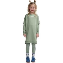 Hummel Robe à Manches Longues Zippi Lily Pad 110 cm Fille