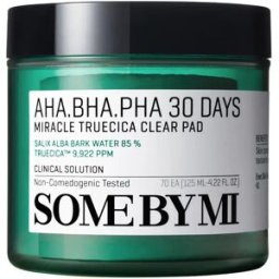 Some By Mi Cotons Démaquillants Aha Bha Pha 30 Days Miracle Truecica Clear Pad 70 Pads White / Green One Size female