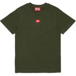 Diesel Kids T-shirt à Manches Courtes J02501 Olive 16 Années Garçon,Fille