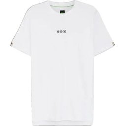 Boss T-shirt à Manches Courtes Toc Serve 1 10278625 White M Homme