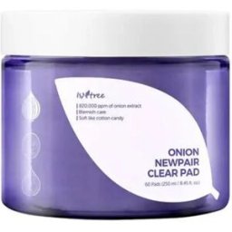 Isntree Cotons Démaquillants Onion Newpair Clear Pad 250 Ml Transparent / Red One Size female