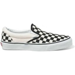 Vans Baskets Sans Lacets Classic On Checkerboard Black / White EU 31 Garçon,Fille
