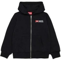 Diesel Kids Sweat à Capuche J02484 Black 16 Années Garçon