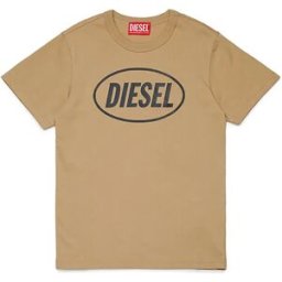 Diesel Kids T-shirt à Manches Courtes J02464 Beige Cord 16 Années Garçon,Fille