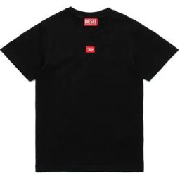 Diesel Kids T-shirt à Manches Courtes J02501 Black 10 Années Garçon,Fille