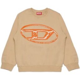 Diesel Kids Sweat-shirt J02488 Beige Cord 16 Années Garçon