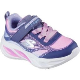 Skechers Baskets Sans Lacets Cosmic Glow Navy Sparkle Mesh / Multi Trim EU 21 1/2 Fille