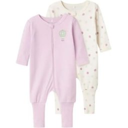 Name It Pyjama à Manches Longues Dot 2 Unités Jet Stream 2 Mois Fille