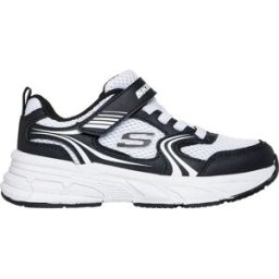 Skechers Baskets Sans Lacets Retro Graph Black Pu / White Mesh EU 33 1/2 Fille