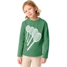 Lacoste T-shirt à Manches Courtes 947635 Mache 8 Années Garçon