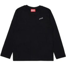 Diesel Kids T-shirt à Manches Longues J02528 Black 16 Années Garçon,Fille