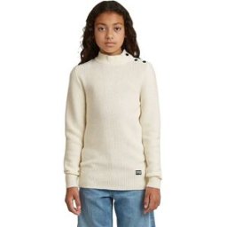 G-star Pull D29251-01 Milk 12 Années Fille